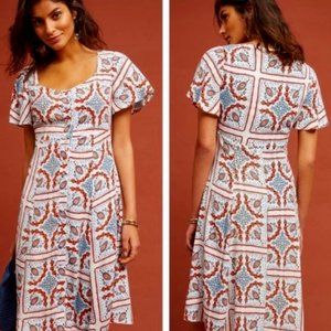 Anthropologie Maeve Praslin Dress